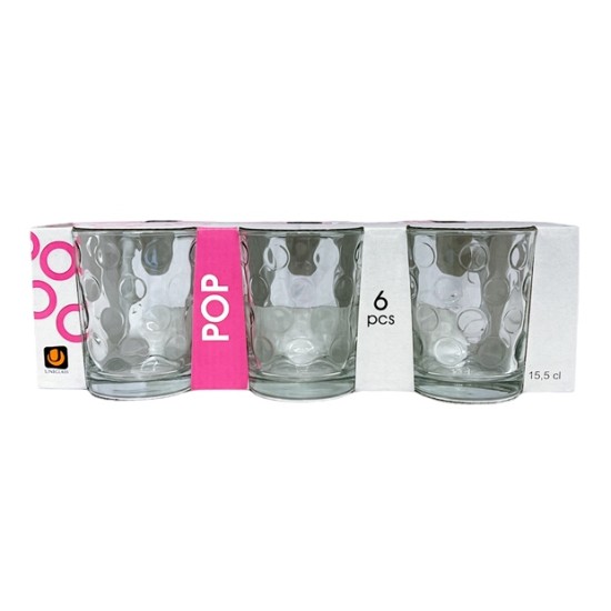 Чаша за водка 155 ml Ф65/Н79 mm Uniglass Pop 6 броя в опаковка №54056 /6 комплекта в кашон/