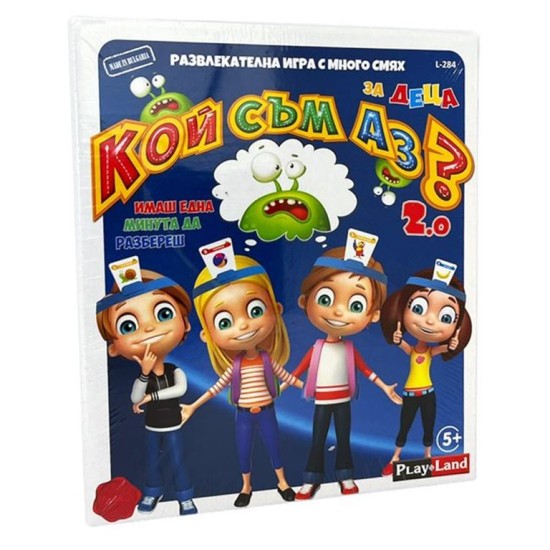 Занимателна игра PLM "Кой съм аз" за деца 5+ №L-284