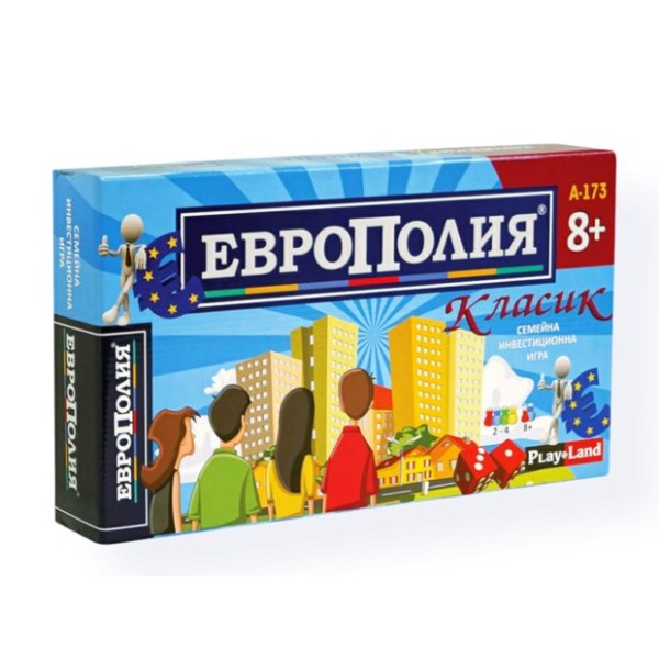 Занимателна игра PLM "Европолия класик" малка №A-173