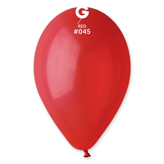 Балони GEMAR 100 броя в плик Ф26см №045 ЧЕРВЕНO