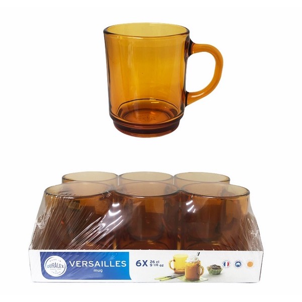 Чаши с дръжка DURALEX 6x260ml в комплект №4020DR06A1111