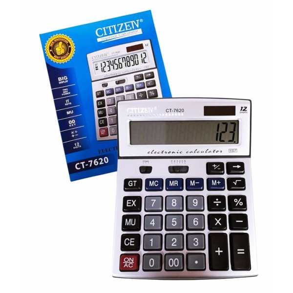 Калкулатор CITIZEN CT-7620