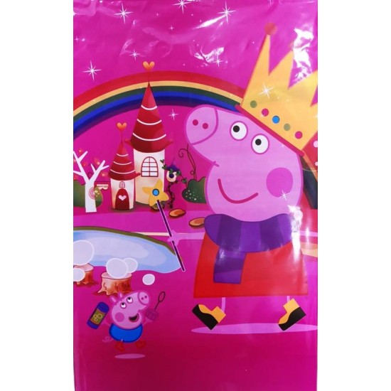 Парти покривка еднократна 108см/180см Peppa Pig