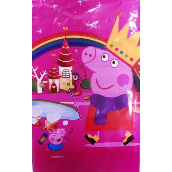 Парти покривка еднократна 108см/180см Peppa Pig