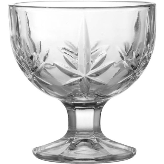 Чаша за мелба на столче 290 ml Ф99/Н103 mm Uniglass Sonia 6 броя в цветна кутия №44851 /6 комплекта в кашон/