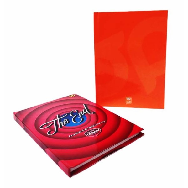 Тефтер OPTIMUM CLASSIC твърди корици 80л А6 офсетова хартия 51904 /10 броя в стек/