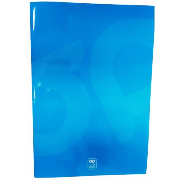 Тетрадка OPTIMUM PREMIUM PASTEL меки корици 80л А4 широки редове офсетова хартия 51930 /10 броя в стек/