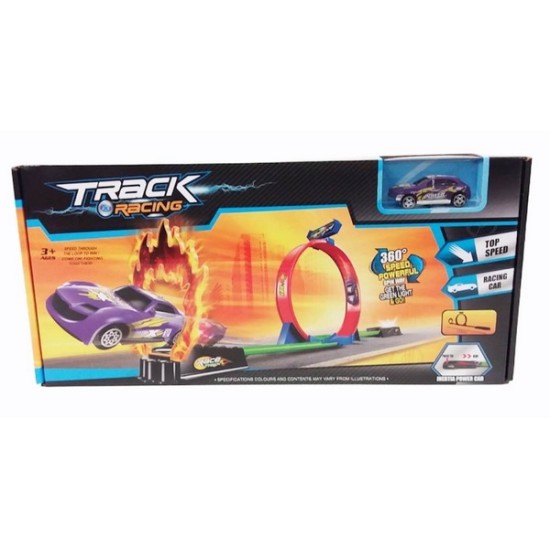 Изстрелвачка в кутия TRACK RACING 360 градуса №8009