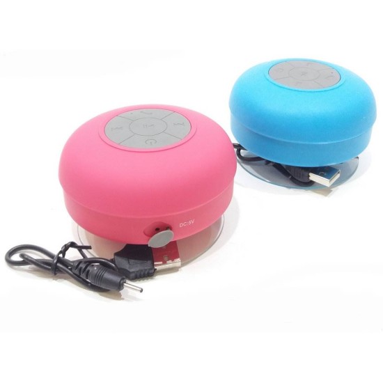 Колонка с BLUETOOTH силиконова с вакуум