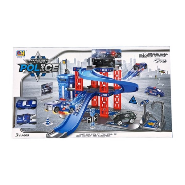 Паркинг POLICE 2 етажа с 2 коли №CY380-10