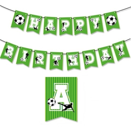 Надпис HAPPY BIRTHDAY 5m ФУТБОЛ
