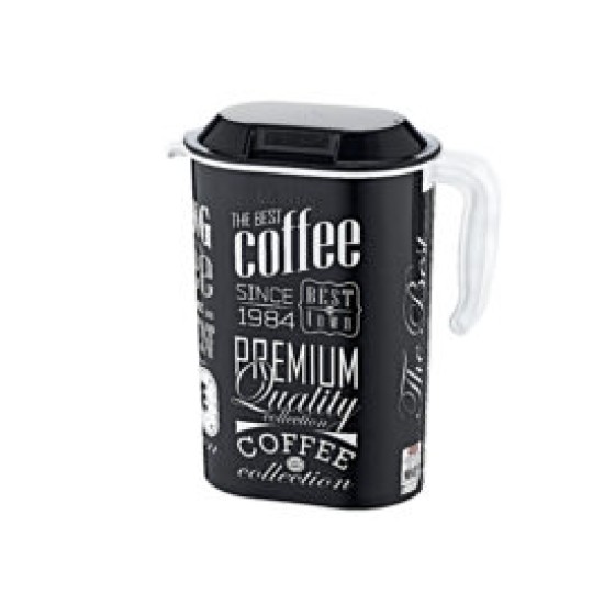 Кана пвц OZ-ER 2л декор COFFEE черна
