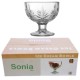 Чаша за мелба на столче 290 ml Ф99/Н103 mm Uniglass Sonia 6 броя в цветна кутия №44851 /6 комплекта в кашон/
