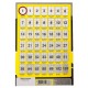 Етикети OPTIMUM бели принтерни самозалепващи 100л А4  51932