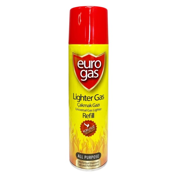 Газ за запалки Eurogas 250мл /12 броя в стек/
