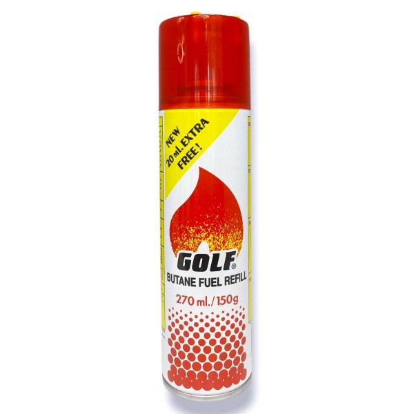 Газ за запалки Golf 270мл/12 броя в стек/