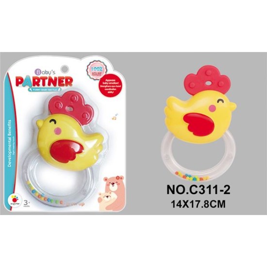 Дрънкалка Babys PARTNER ПЕТЛЕ №C311-2