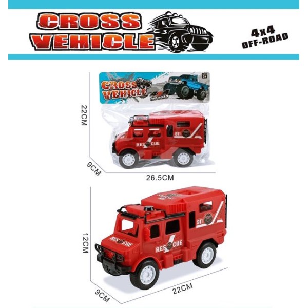 Камион RESCUE в плик 22см №018G-32