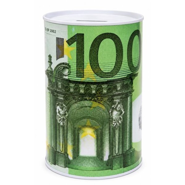 Касичка EURO Ф10см х Н15см №CK-001-1