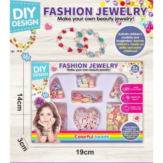 Комплект за правене на гривни FASHION JEWELRY  в кутия №575-253