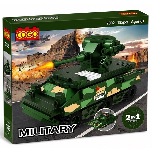 Конструктор COGO MILITARY 185 части №7002