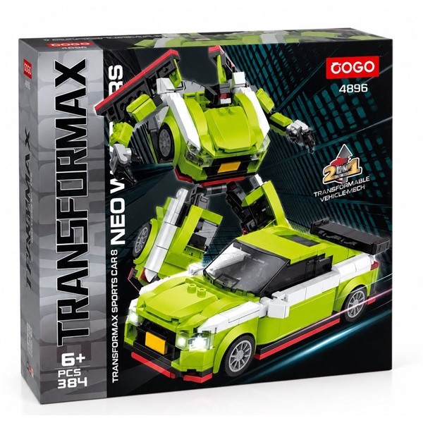 Конструктор COGO TRANSFORMAX 384 части №4896
