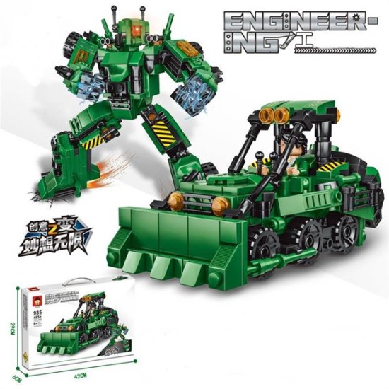 Конструктор ENGINEERING 2 in1 465 части №935