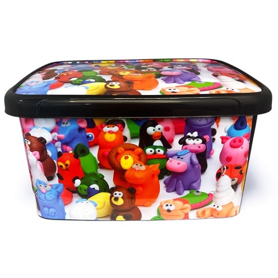 Кутия за съхранение на играчки SENY 40л №2950 ЖИВОТНИ