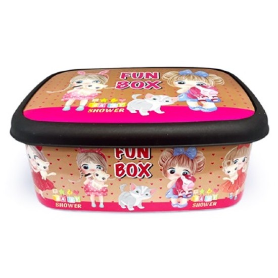Кутия за съхранение на играчки 9л №М-11844 GIRLS