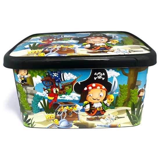 Кутия за съхранение на играчки SENY 40л №2950 ПИРАТИ