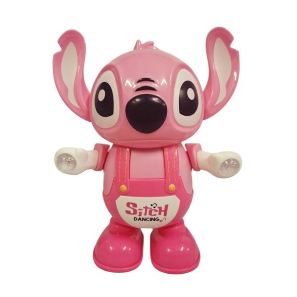 Играчка на батерии STITCH танцуващ в кутия №8899-305
