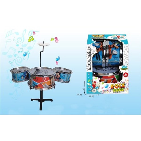 Барабани 3 броя на стойка в кутия Mickey Mouse №66977-7