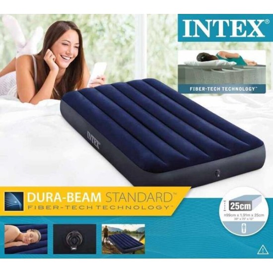 Надуваем матрак INTEX 191х99х25см №64757