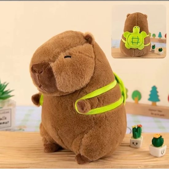 Плюшена играчка CAPYBARA 30см КАФЯВА