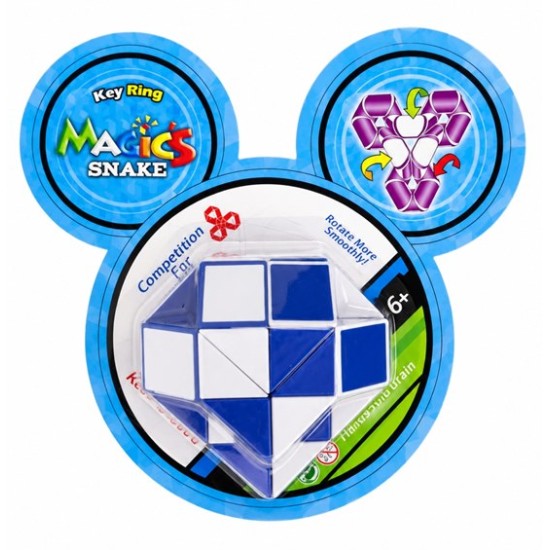Змия Рубик Mickey на картон голяма №668-22