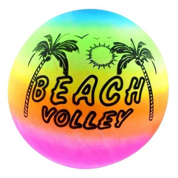 Топка гумена дъга Beach Volley 60г /10 броя в стек/