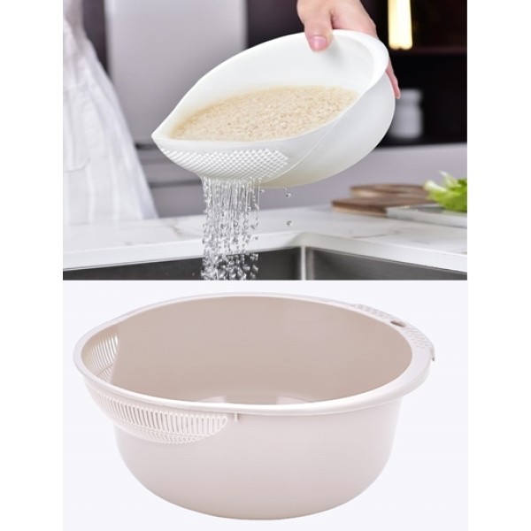 Гевгир за ориз FOLLOW ME пвц с дръжки 2,8л №1135 07