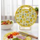Дъска за рязане пвц декор OLIVE/LEMON Ф35см