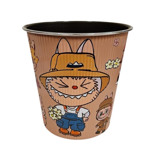 Кош за боклук пвц Ф23см/Н25см LABUBU/ЦВЕТЯ №959-930