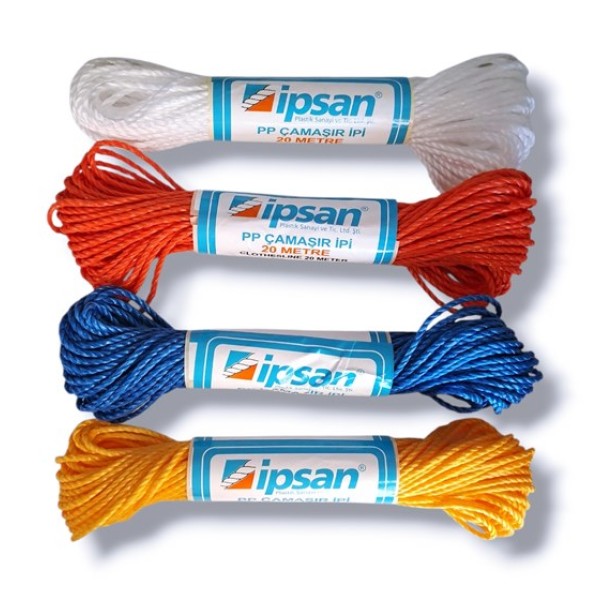 Въже за простор сезал Ipsan 20м/Ф3мм №154 /24 броя в стек/