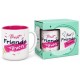 Чаша порцелан BEST FRIENDS
