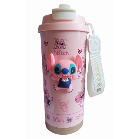 Термочаша STITCH розова 600мл в кутия №BW126