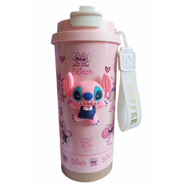 Термочаша STITCH розова 600мл в кутия №BW126