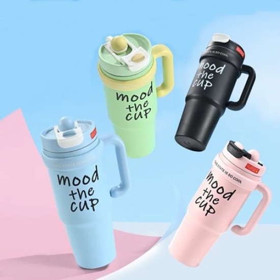 Термо чаша със сламка STANLEY 1200мл MOOD THE CUP