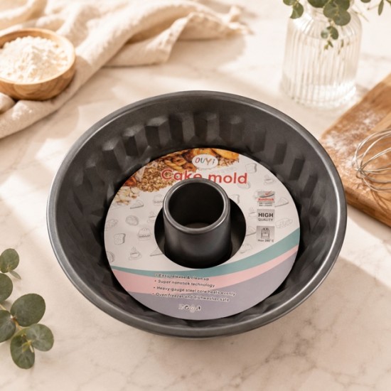 Форма за кекс метална Ф24см/H9см