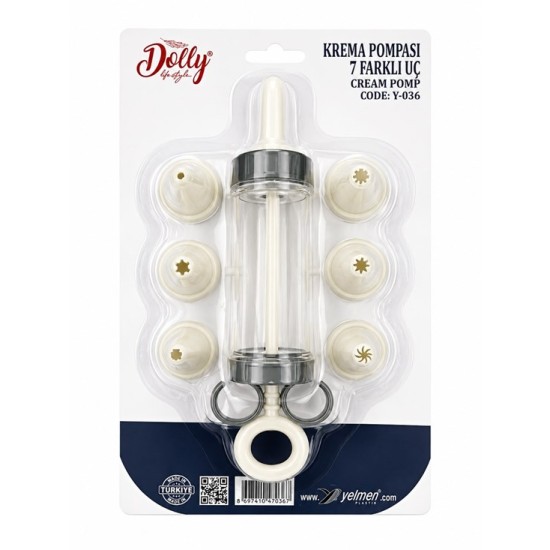 Шприц помпа на картон 7 приставки Dolly №Y-036