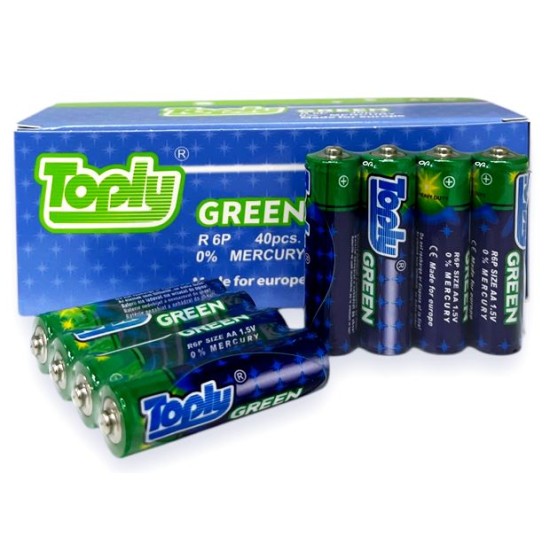 Батерия Green R06G /40 броя в кутия/