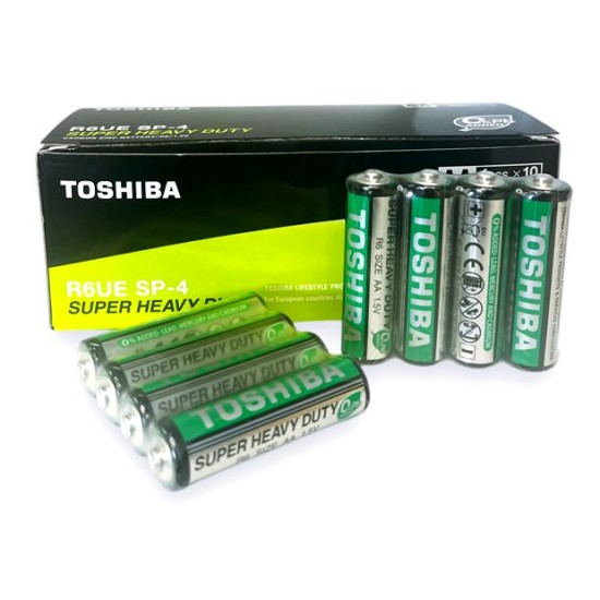Батерия TOSHIBA R6UG /40 броя в кутия/