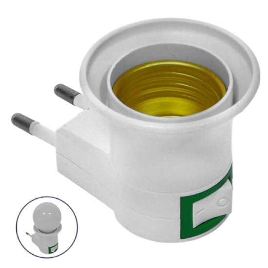 Фасонка за контакт с копче №127 /20 броя в кутия/