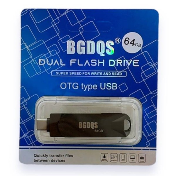 Флаш памет 2 в1 USB/TYPE C 64GB